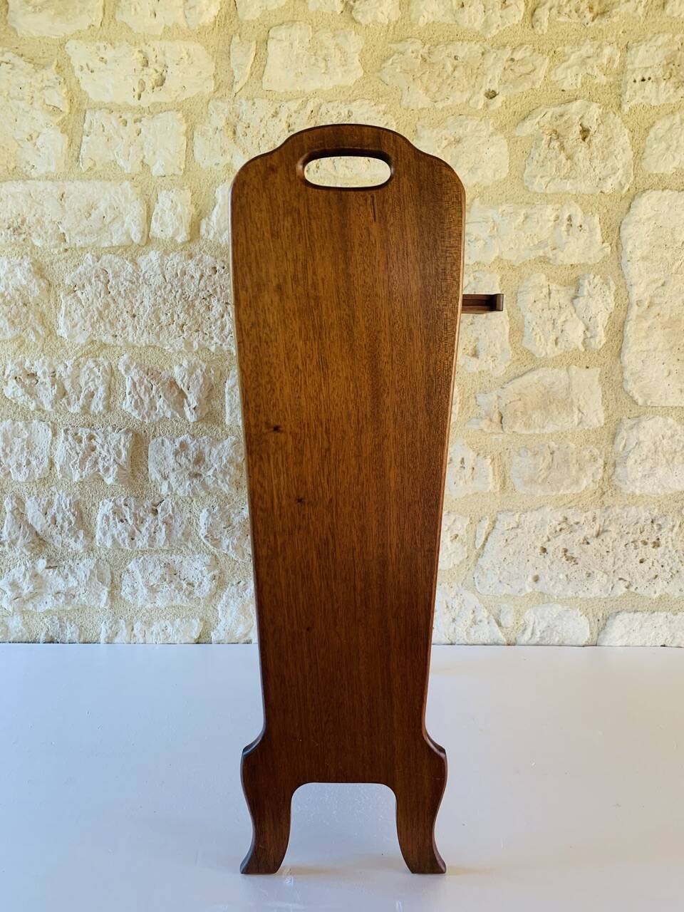 Vintage side table with magazine rack, 1960s