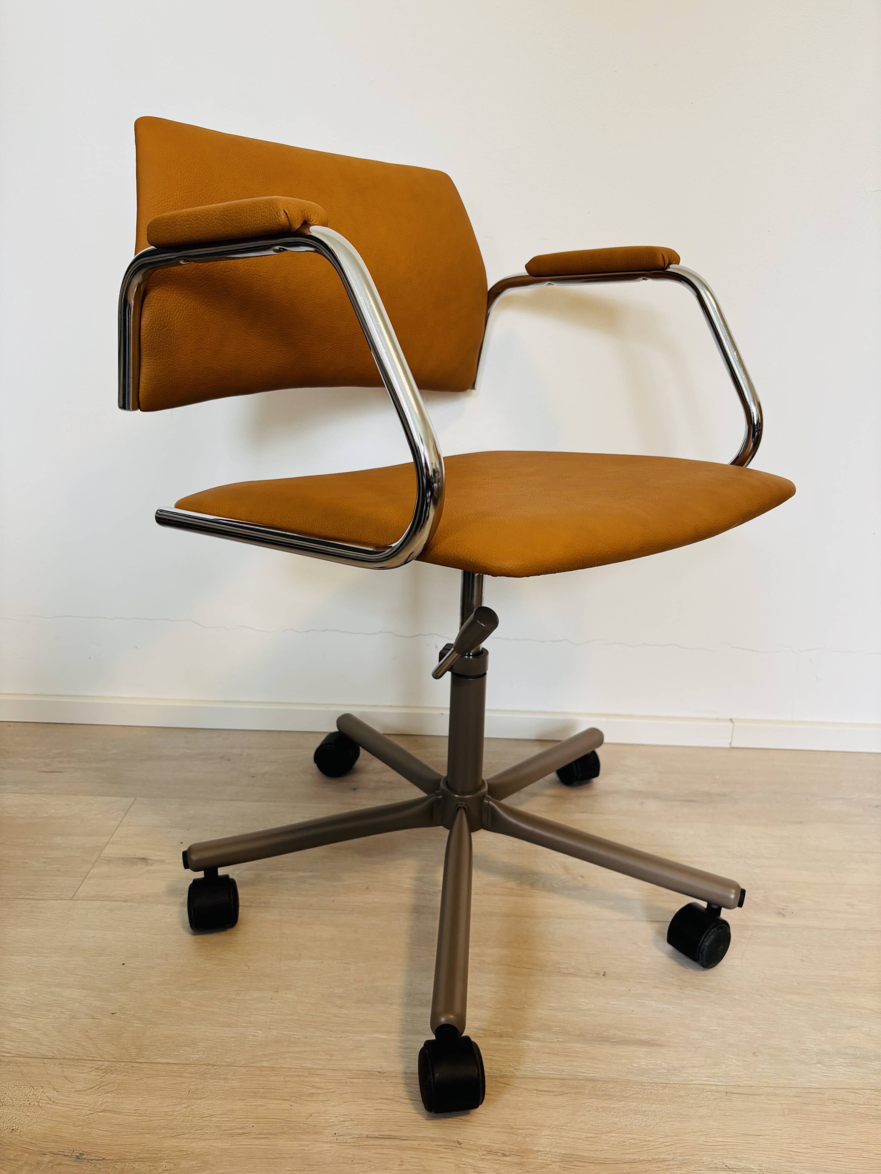 Fully Restored Kovona Office Chair K-380, Czechoslovakia 1980’s
