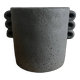 Cement plant pot