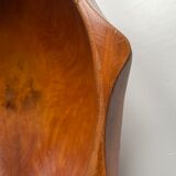 Coupe à fruits en bois biseauté