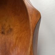 Coupe à fruits en bois biseauté