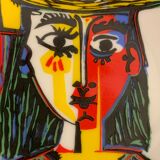 Empty pocket in polychrome earthenware Picasso, 1988