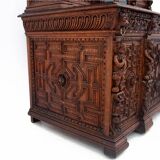 Carved buffet-chest of drawers, France, circa 1860