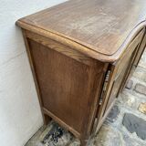 Rustic Louis XV style two-door sideboard