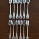 12 Christofle Albi cake forks