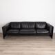 Canapé en cuir vintage modèle DUC 405 par Mario Bellini pour Cassina, années 1970