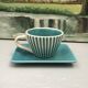 4 vintage ceramic coffee mugs edited by lbvyr circa