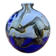 Vase boule soliflore en verre de Murano