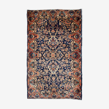 Tapis ancien persan kerman fait main 94x158cm, 1920