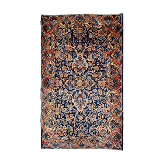 Tapis ancien persan kerman fait main 94x158cm, 1920