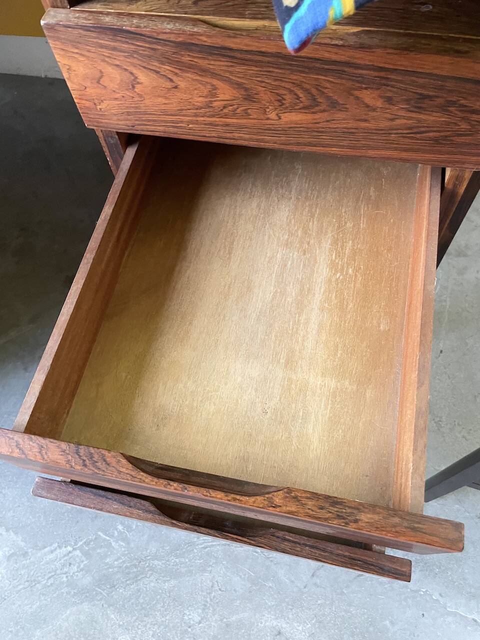 Desk and its Scandinavian rosewood chair