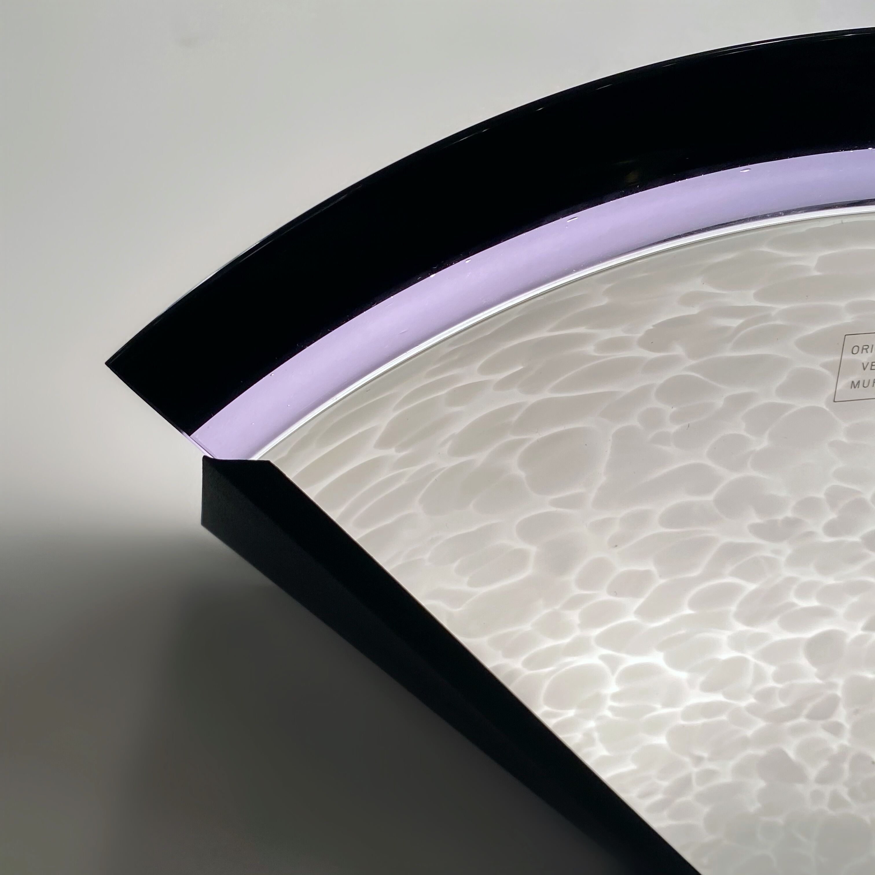 Pair of 1980's Murano sconces