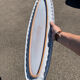 Large fish platter 70cm signed Pol Chambost vintage shell design.
