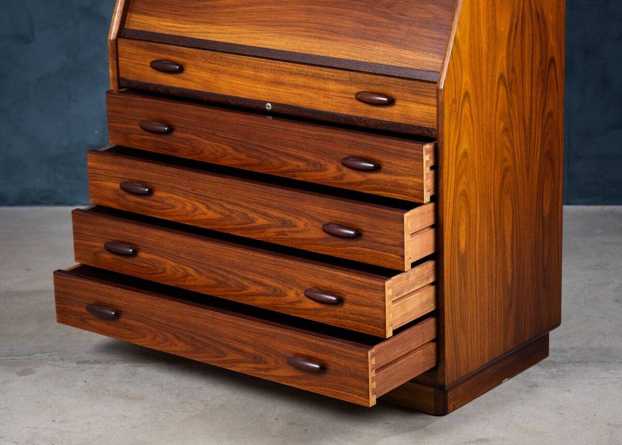 Secrétaire en Palissandre de Dyrlund, Danemark, 1970s