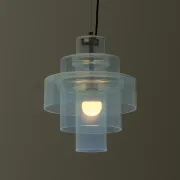 LS-120 3-tier pendant lamp - 1970s - Carlo Nason