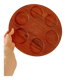 Rotating aperitif platter "Lazy Susan" in teak