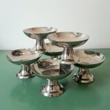 Stainless steel ice cream cups