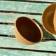 2 vintage stoneware bowls