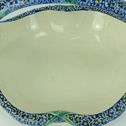 Majolika karlsruhe bowl ceramic basket art nouveau w.süs