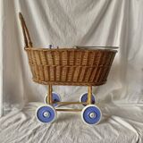 Old wicker doll's pram