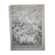 Engraving • Height, mountain, altitude • Original lithograph from 1898