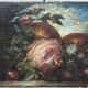 French school (attributed to Narcisse Díaz), Roses and pomegranates (circa 1860)