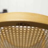 Thonet 210 R armchair in honey-coloured cane