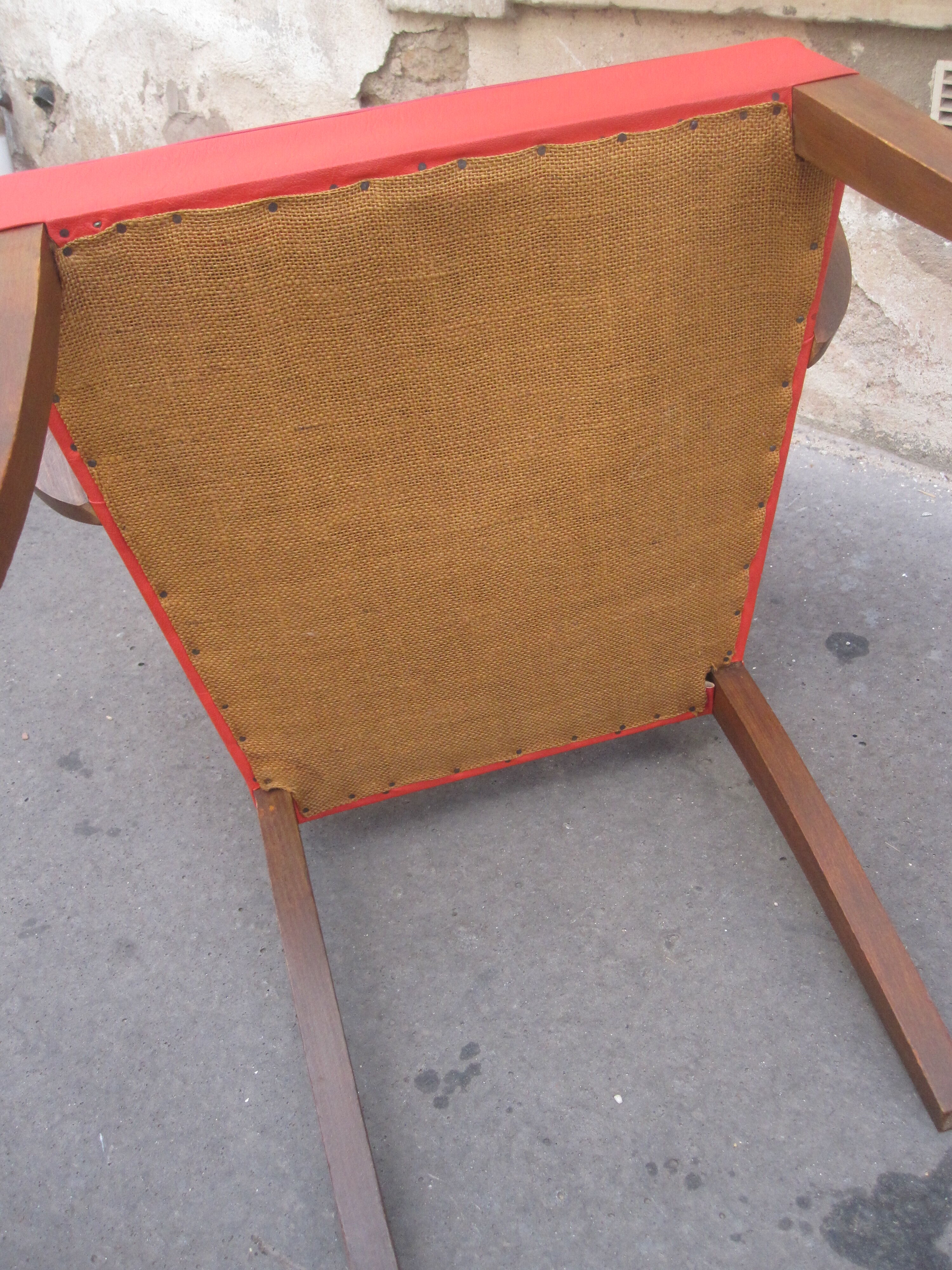 Vintage bridge chair