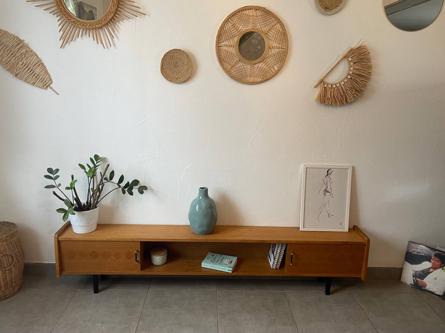 Vintage 60s sideboard (shallow)