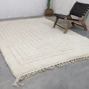 Large Beni Ouarain rug, 295 x 195 cm, G-211