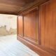 Double-sided walnut counter desk 1900