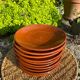 Assiettes en terre cuite