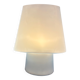 Lampe flore verre opaline Habitat 1990