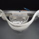 Paire d'appliques vintage Carlo Nason pour Mazzega  Murano
