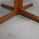 Scandinavian solid pine extendable dining table