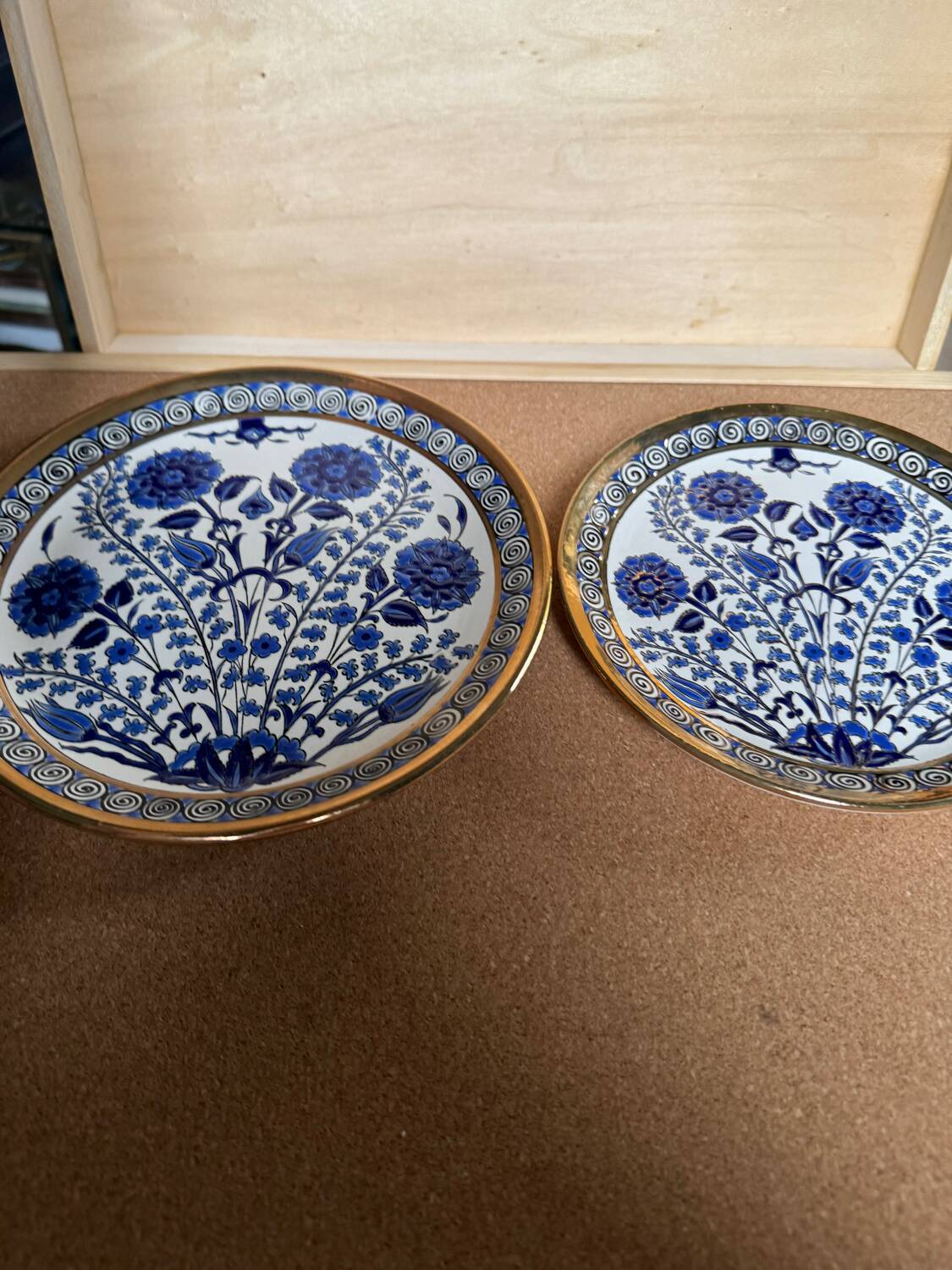 2 Rhodes decorative plates