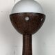 Midcentury brutalist Dutch ceramic mushroom floor lamp, 1960s