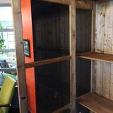 Large glazed Parisian wardrobe, showcase.