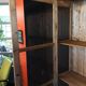 Large glazed Parisian wardrobe, showcase.