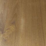 Scandinavian teak table with built-in extension