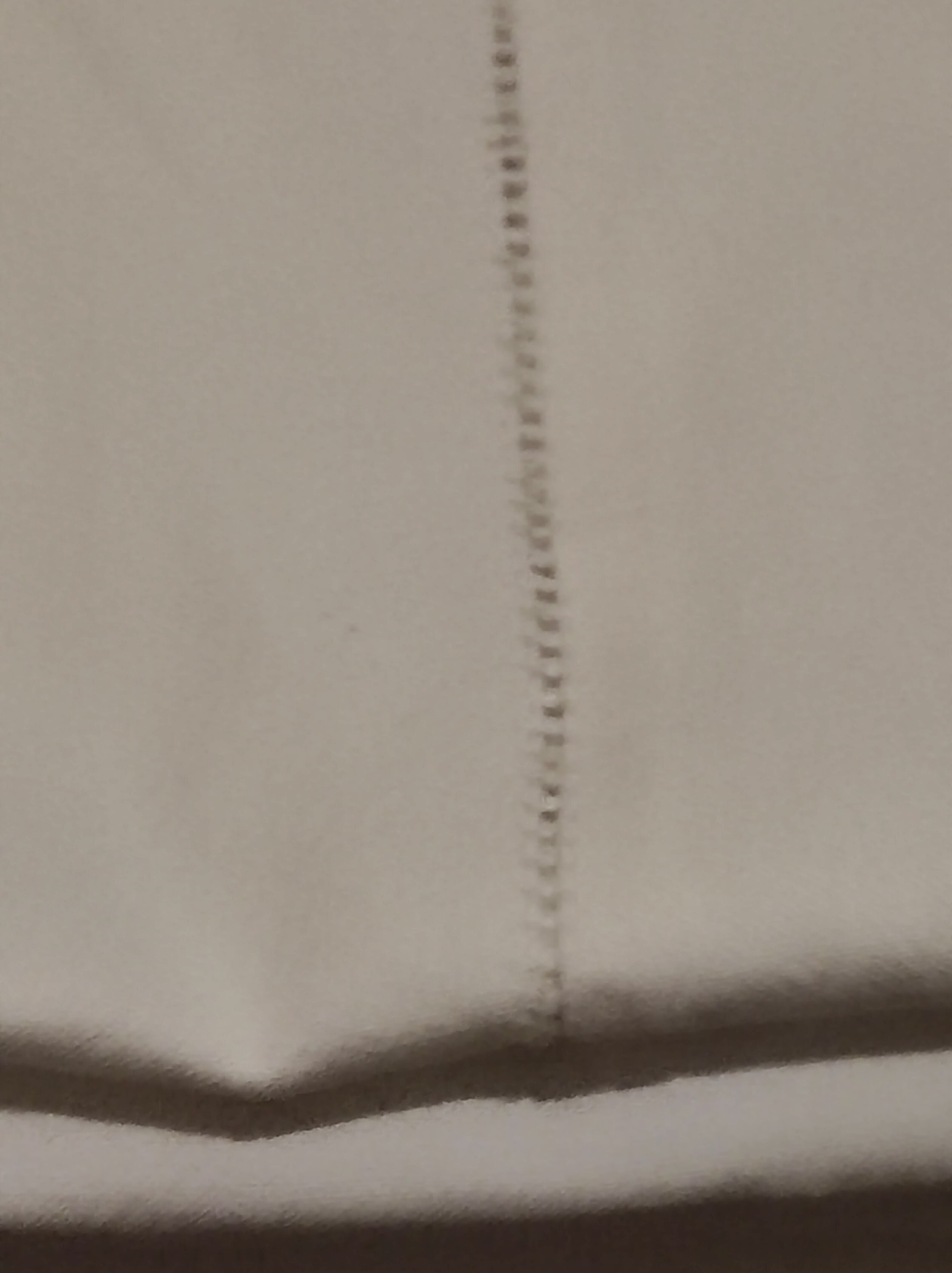 Old top sheet with embroidery of days and monogram bt 195x300 cm