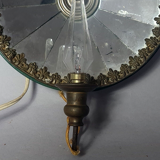 Old wall lamp with reflective mirrors SB185