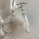 Set of 6 assorted 19th century flat-sided crystal champagne coupes