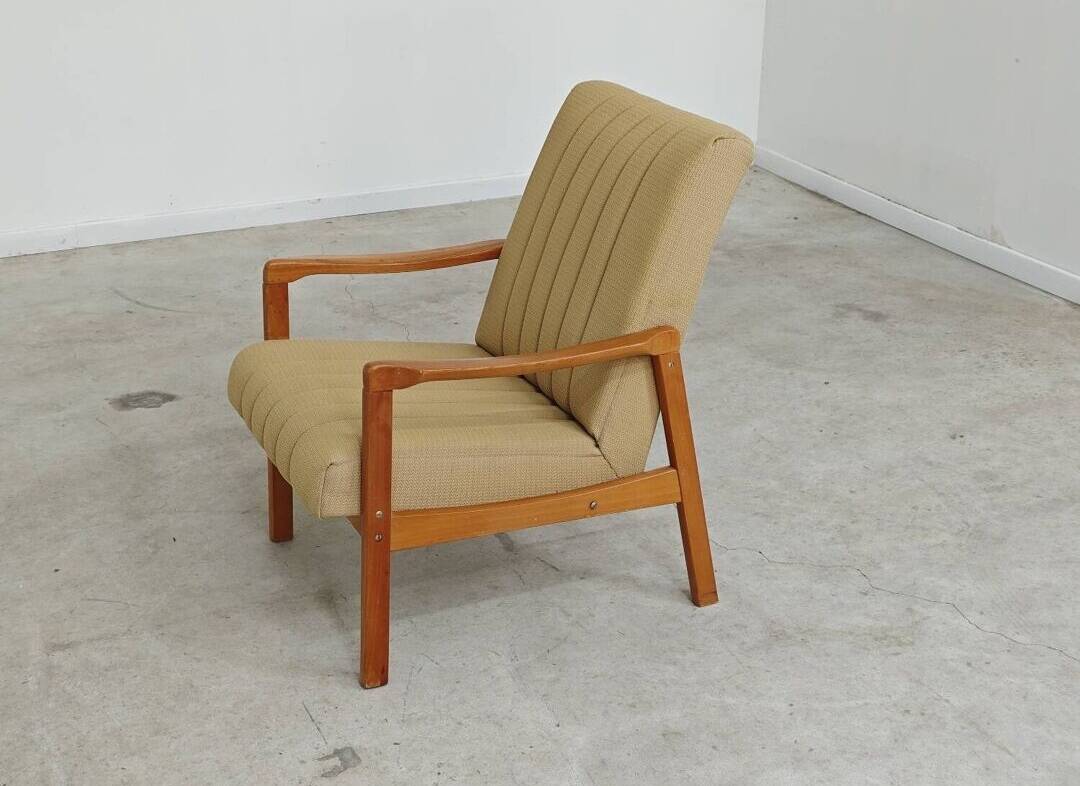 Paire de fauteuils Jitona Sobeslav Ex Tchécoslovaquie