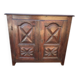 Two-door antique sideboard
