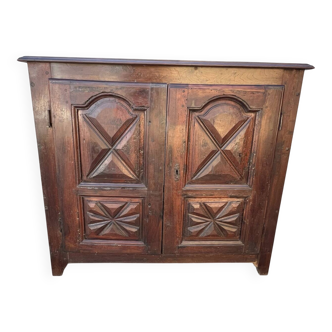 Two-door antique sideboard
