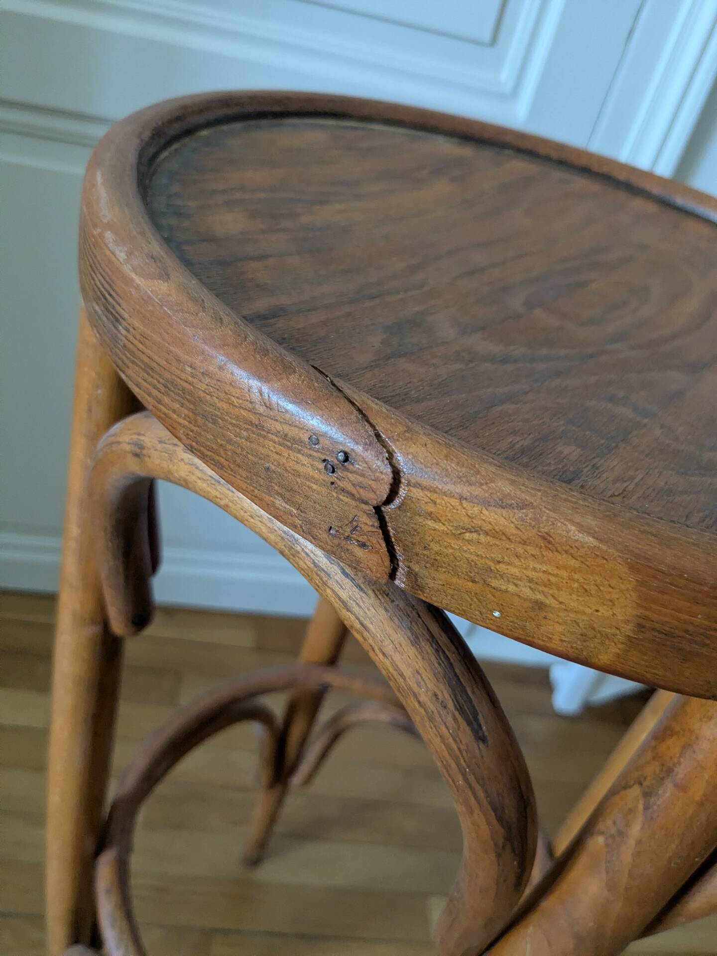 Tabouret de bar en rotin