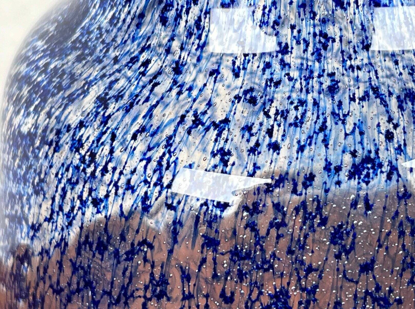 Vintage Swedish glass vase by Sven Vallien for Kosta Boda.