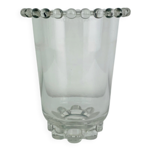 Vase art déco en verre