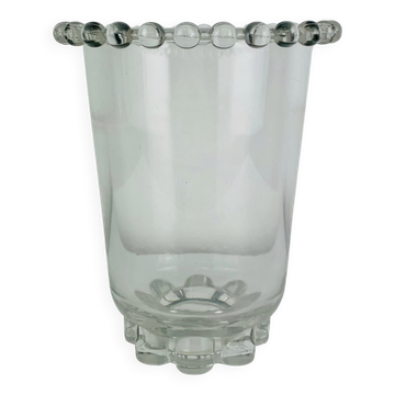 Art Deco glass vase by Rudolf Schrotter
